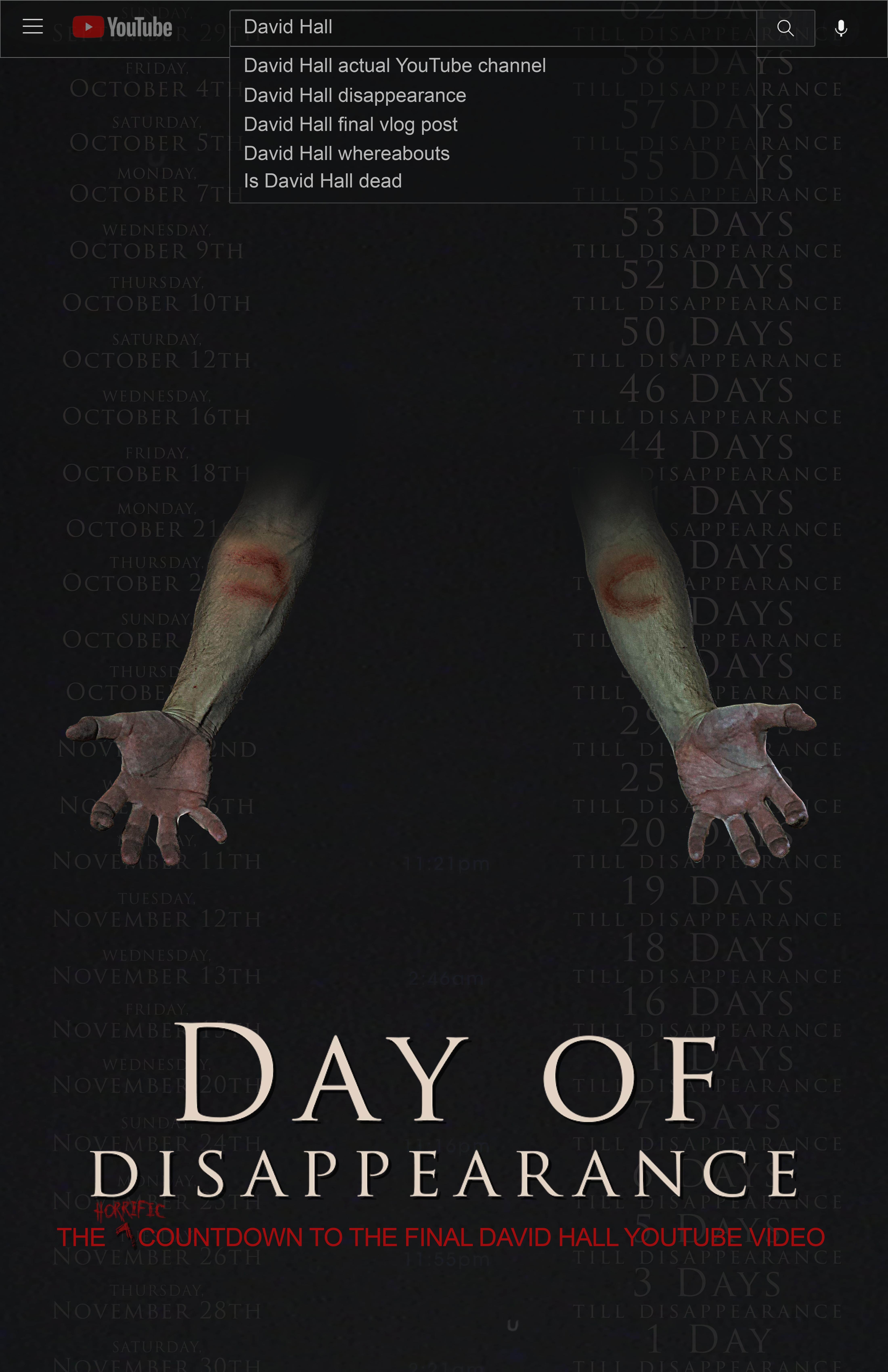     Day of Disappearance